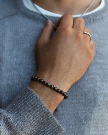 Edblad Avery Bracelet Brown Brun Smykker Dreng - Kids Brand Store
