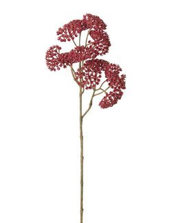 Kunstig plante snittblomst Ryllik 50cm 1-pk Rosa