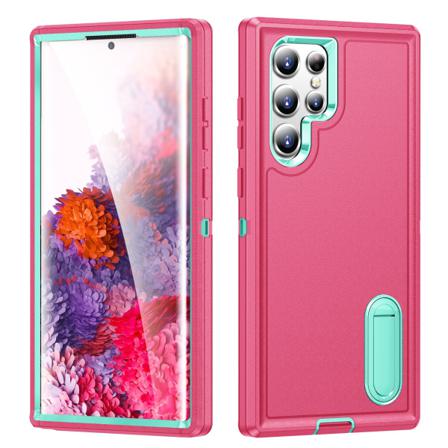 3 I 1 Robust Case För Samsung Galaxy S22 Ultra 5g