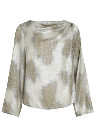 Vila VILYDIA L/S TOP Blusar Dam Grå 38