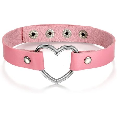 Kvinnors Choker Halsband - Läderlegering 33-40cm