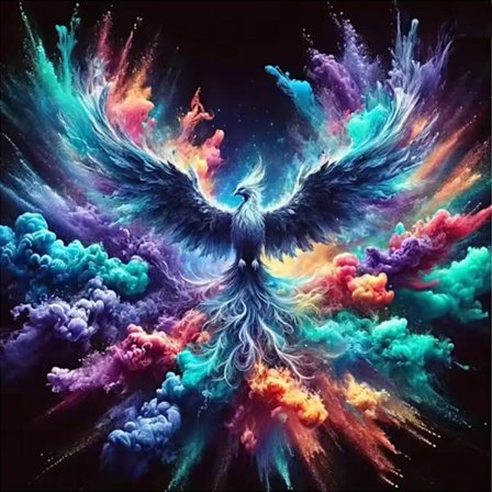 Diamond Painting Dyr Fuld Diy Mosaik Phoenix Fantasy Kunst Gave Sæt Hjem Indretning Rhinestone Billeder