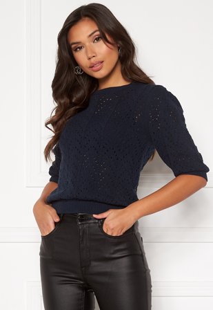 ONLY Vilde Pullover Knit Night Sky Klær