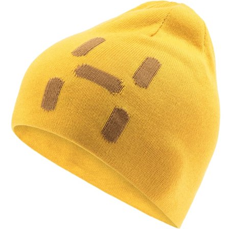Haglöfs Reversible Logo Beanie Unisex beanies Yellow OneSize