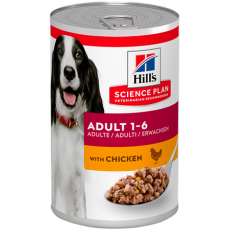 Hills Science Plan - Adult Chicken Can 370g - Hund - Hundefôr & hundemat - Våtfôr & våtmat - ZOO.no