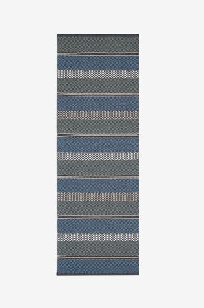 Horredsmattan - Plastmatta Mason - Blå - Plastmattor - 70X350 - Från Homeroom