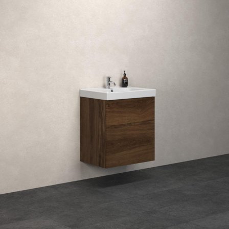 Dansani Luna Menuet Kommodpaket 61 cm Brun ek, Badrum