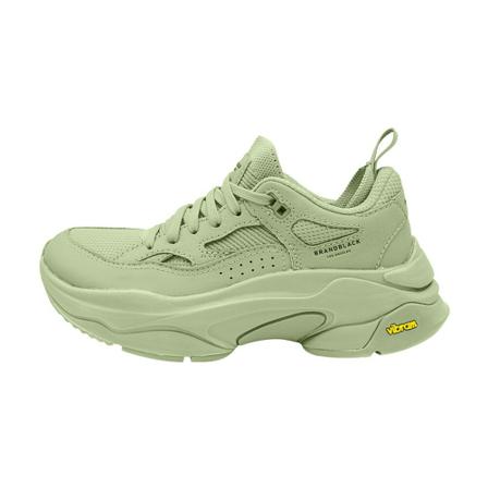 Brandblack, Saga 130 Sneakers Groen, Heren, Maat:43 EU