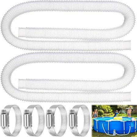 Slang för simbassäng 32 mm 2 st 32 mm slang för ovanmarksswimbad, Swi