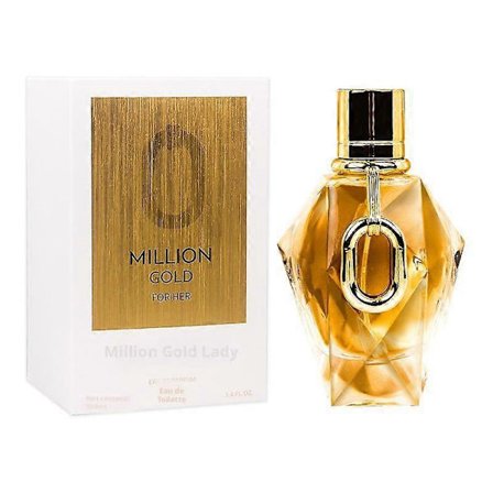 Million Gold For Her Parfym 100ml EDP Långvarig Orientalisk Ros Oud Dam
