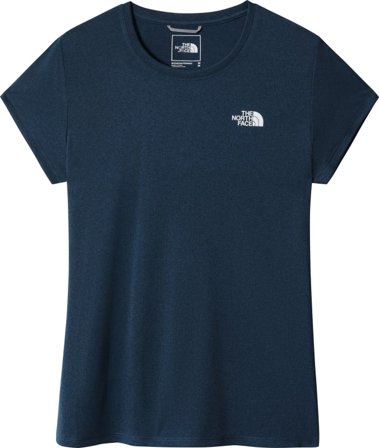 The North Face Women's Reaxion Amp T-Shirt Women Short sleeved fitness sweater Blue M