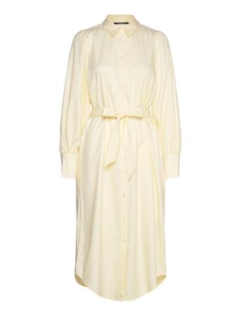 Cardinibbkarez Dress Polvipituinen Mekko Yellow Bruuns Bazaar