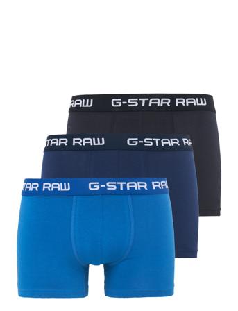 Classic Trunk Clr 3 Pack Blue G-Star RAW