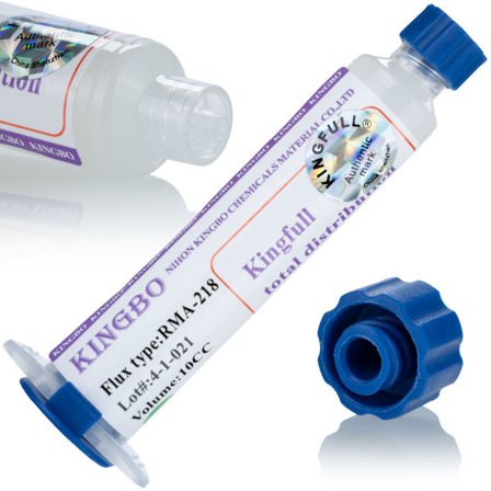 Juotosfluksi Kingbo 218 10Cc – No-Clean | Korkea Intensiteetti | Sopii BGA- ja SMD-Juotokseen