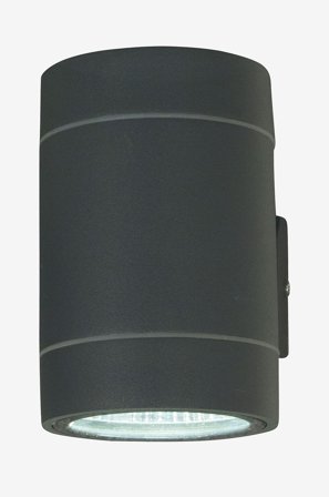 Aneta Lighting - Julkisivuvalaisin Cyklo, seinävalaisin - Harmaa - Julkisivuvalaisimet - - Homeroom