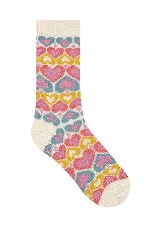 BleuForêt Ull & Kashmirsocka Sockor Dam Vit 36/40