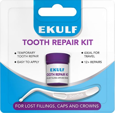 Ekulf Tooth Repair Kit, Medicin & Pleje, Mund & Tandpleje, Øvrig
