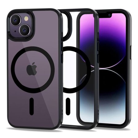 Tech-Protect MagMat MagSafe iPhone 14 Fodral - Klar Svart