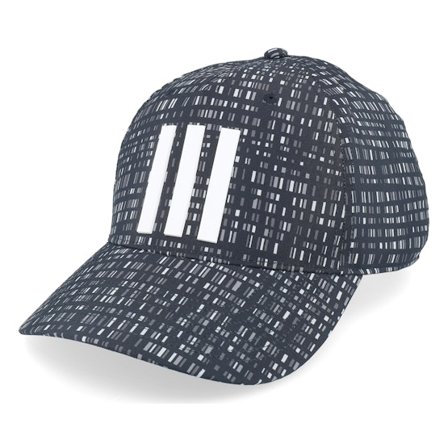 Adidas - Black adjustable Czapka Z Daszkiem - Tour 3 Stripe Prt Black Adjustable @ Hatstore