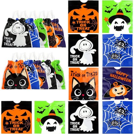 36 st Halloween Dragsko Godispåsar - Goody Bags for Kids