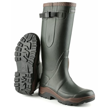 Cotswold Mens Compass Neoprene Wellington Boots 6 UK Gröna