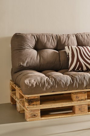 Jotex - Putesett, Lastepall Beige - PALLE - Kjøp Puter & sitteputer hos Jotex