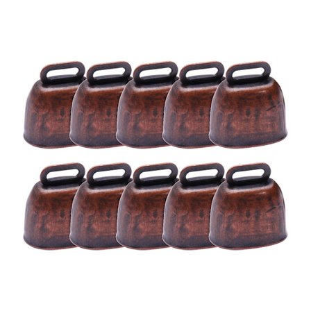 Høy lyd, bærbar jern retro husdyr hund sau beite kobberklokke ku hest