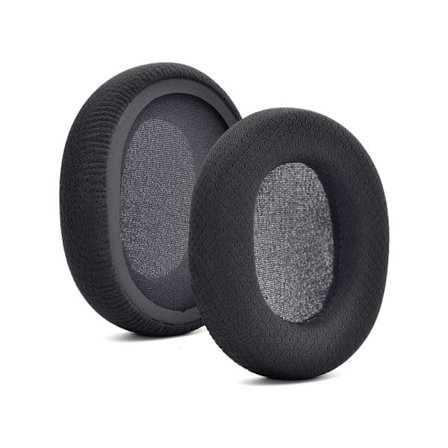 Erittäin Mukavat Korvaavat Korvatyynyt Steelseries Arctis 3 5 7 Pro -kuulokkeille, Pehmeää Hengittävää Kangasta, Äänenvaimennus, Suuritiheyksinen 