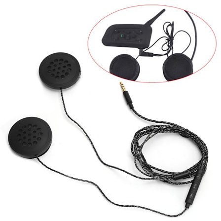 Moottoripyöräkypäräkuulokkeet, erinomainen äänenlaatu High Fidelity -kaiuttimella, langalliset moottoripyöräkuulokkeet urheiluun 3,5 mm:n 