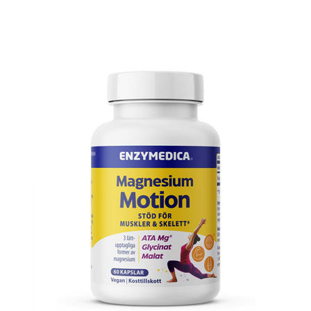 Enzymedica Magnesium Motion 60 kapsler