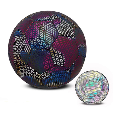 Hohtava jalkapallo koko 4 & 5, valaiseva pallo yöpeleihin ja harjoitteluun (FMY)