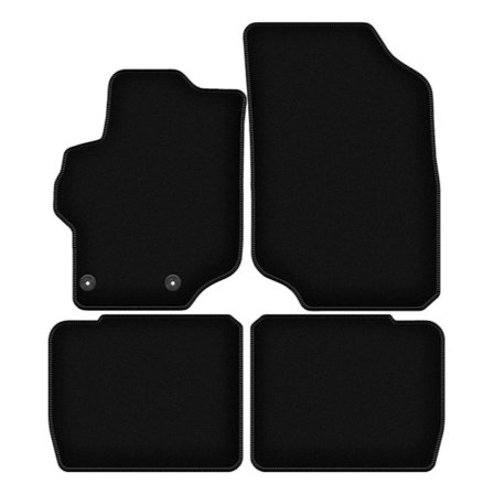 BASIC svarta velourmattor för: Peugeot 301 sedan (2012-)_MGF