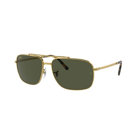 Ray-Ban -Aurinkolasit - Gold Rectangular - Ray-Ban RB3796 919631 5915