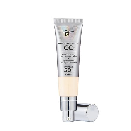 IT Cosmetics CC+ Foundation SPF 50 02 Fair Ivory, Makeup, Ansigt, Bb/cc Cream