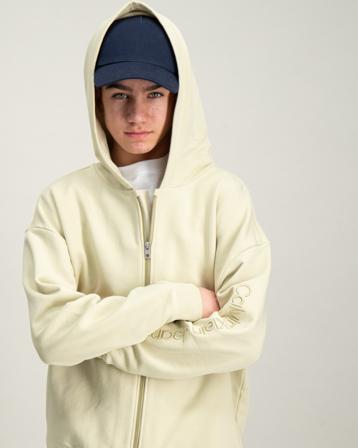 Calvin Klein 3D RAISED EMB ZIP-THROUGH Groen Hoodies Jongens - Kids Brand Store