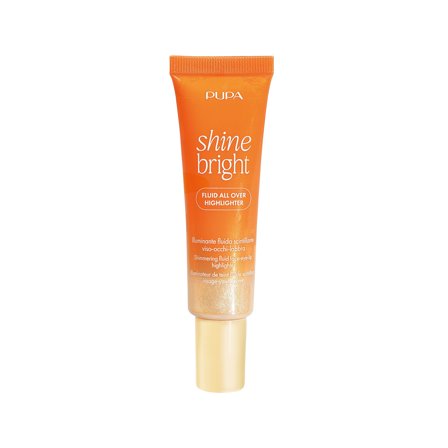 Pupa Shine Bright Fluid All Over Highlighter 001 30ml - Sublimatori e Illuminanti