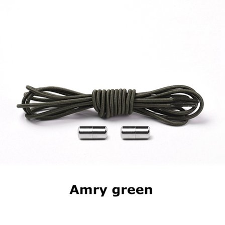 Smidiga Elastiska Skosnören (Metall Lås)