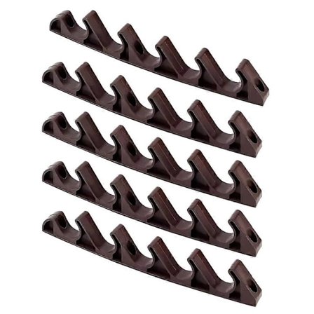 Justeringsfästen för schäslong, 5-läges justering för ryggstöd, för utomhusbruk, uteplats, lounge, plast Ho