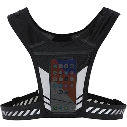 Brystsele for Telefon | Justerbar Sportsbrystselelomme | Passer