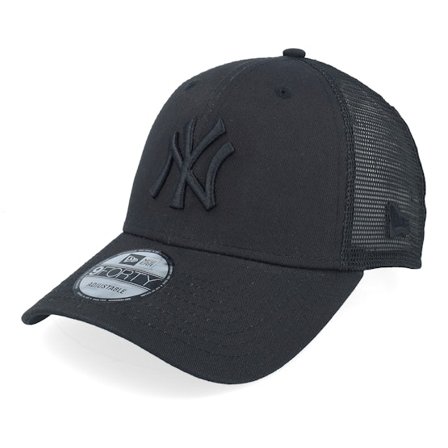 New Era - MLB Svart trucker Caps - New York Yankees Home Field 9FORTY Ney Black Trucker @ Hatstore