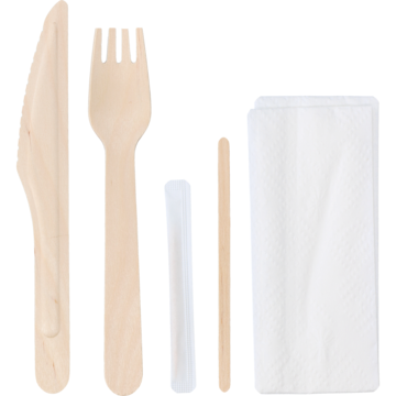 Bestikksett Trebestikk+ Serv