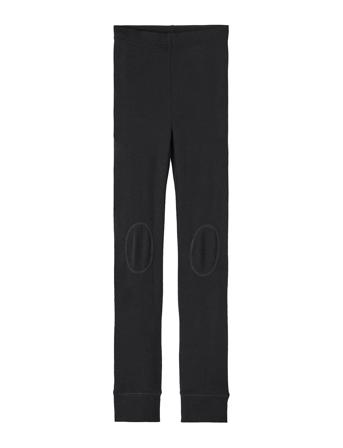 Nkmwang Wool Rib Longjohn Xxiii Base Layers Leggings Base Layer Bottoms Svart Name It*Betinget Tilbud