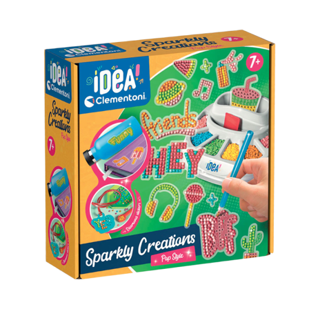 Clementoni Diamantmålning Sparkly Creations Pop Style Skapa & pyssla Unisex ONESIZE