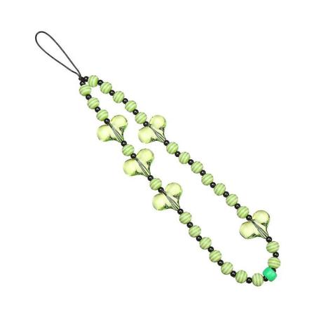 Ny Akryl Telefon Kæde Lanyard Transparent Regnbue Farve Fashion Ins