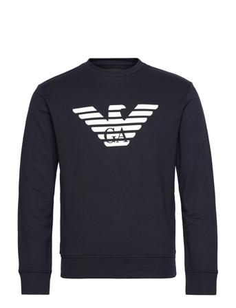 Felpa Sweat-shirt Genser Marineblå Emporio Armani*Betinget Tilbud