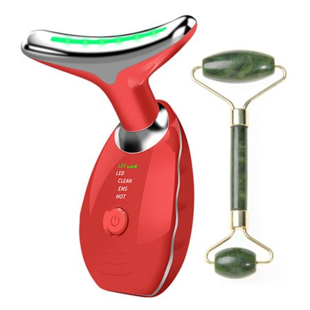 Antirynkor ansiktsmassageapparat med ansiktsrulle Minska fina linjer Ansiktsmassagerulle för hudvård