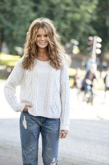 Damtröja med flätor Moa - Järbo