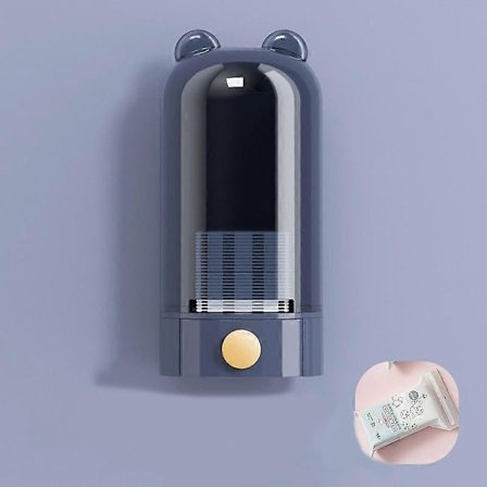 Automatisk Tryck Transparent Kosmetisk Bomullsförvaringslåda Med 50 Bomullsrondeller