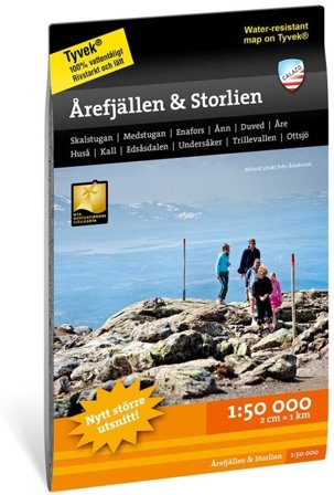 Calazo Årefjällen Storlien 1:50 000