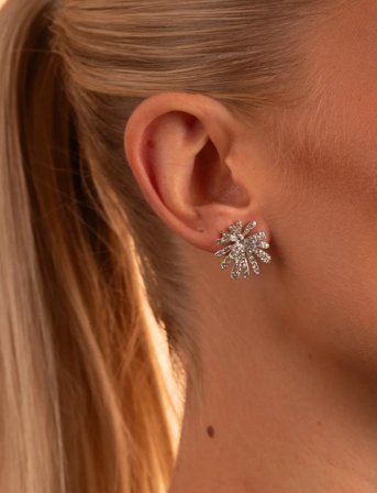 SNÖ of Sweden Holly Sparkling Small Ear S/Clear - Onesize - Silver - ONE SIZE